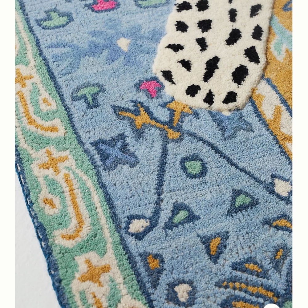 Anthropologie tufted Octavia rug new out of package 2x3 - Picture 4 of 8